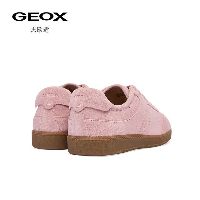 GEOX 官方秋冬新款透气小巧平底轻便运动休闲女鞋板鞋