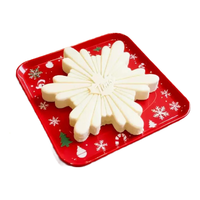 天好咖啡 白雪暖冬开心果莓果冰淇淋蛋糕6寸 蛋糕跨年甜品