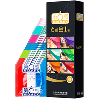 第六感 情趣安全套六合一 24只装