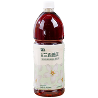 七鲜 京东自有品牌 普洱/茉莉花/黄茶/红茶 900ml*6瓶 0糖0脂无糖大瓶