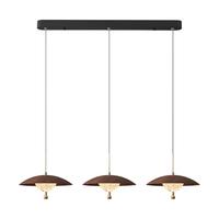 餐厅灯中古风吊灯吧台飞碟餐厅吊灯美式复古饭厅饭桌灯具新中式