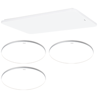 松下吸顶灯全光谱护眼客厅灯200W超薄松畔白智能三室一厅套装灯