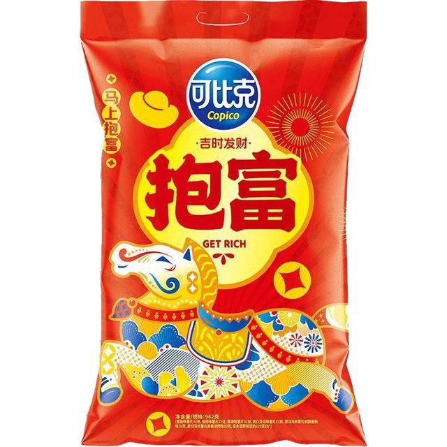 88VIP：可比克 薯片零食大礼包962g
