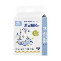 尾巴日记豆腐猫砂混合砂膨润土猫砂猫沙除臭无尘20斤40斤实惠装大袋 10kg【多猫用户闭眼入】 豆腐混合猫砂1.5mm(省砂%40)