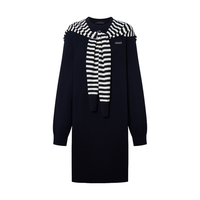  MO&Co./摩安珂 绵羊毛 女士连衣裙 披肩