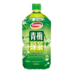 达利园 青梅绿茶1L*1瓶 青梅果汁果味茶饮料 1L*1瓶