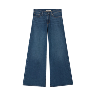 Levi's李维斯26年春夏女士美式复古318宽松塑形阔腿牛仔裤 深蓝色 26 (32)