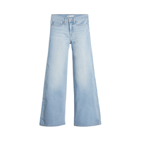 Levi's李维斯26年春夏女士美式复古318宽松塑形阔腿牛仔裤 浅蓝色 26 (30)
