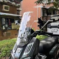  麒行 改装加高 前挡风板