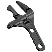 绿林（GREENER）扳手卫浴扳手活动扳手活口大开口下水管钳扳手短柄万能板手