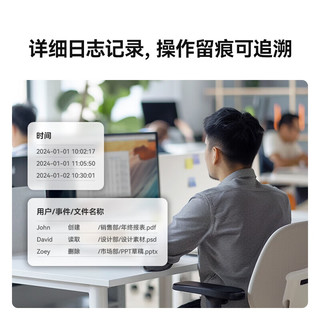  Synology/群晖 四盘位 NAS网络存储服务器+8TB硬盘  4GB 8TB