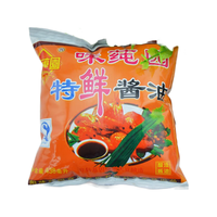山咔咔 味莼园特鲜酱油 黄豆酿造 438ml*5袋