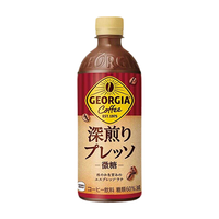 可口可乐（Coca-Cola）乔治亚Georgia深度烘焙微糖浓咖啡整箱装500ml*24瓶日本 Georgia深度烘焙咖啡500ml*24/箱