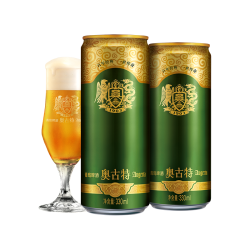 Augerta 青岛啤酒 青岛奥古特330ml*24听官方直营大麦酿造高端