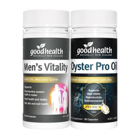 好goodhealth牡蛎精氨酸片补肾男士保健品生蚝精补睾酮早泄延时持久 【双重提升】牡蛎精油30粒/瓶+玛咖60粒/瓶
