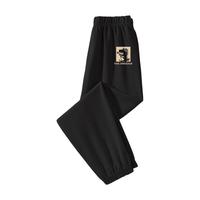 班尼路童装男童夏季裤子儿童薄款凉感防蚊裤中大童纯棉短袖T恤 黑/TB恐龙K