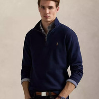 RALPH LAUREN 拉链半高领毛衣男士全棉套头衫 多配色