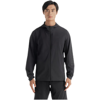 迪卡侬 防晒衣专业防晒衣upf50男士防晒衣官网外套防晒 黑色 3XL