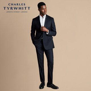【Woolmark羊毛认证 】CHARLES TYRWHITT商务正西装外套男高级感