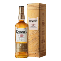 帝王(Dewar's)12年 白牌 洋酒 调配型 苏格兰二次陈酿调和型威士忌 原瓶 帝王15年1000ml