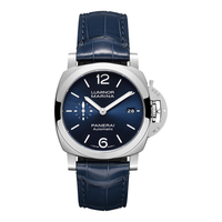 PANERAI 沛纳海 庐米诺系列自动机械男士腕表40mm 皮带蓝色条钉PAM01270