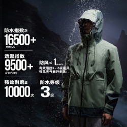 361° 山河衣 男女雨屏冲锋衣三合一