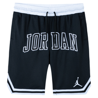 NIKE JORDAN 耐克AJ童装男童短裤2025夏季儿童网眼速干篮球短裤 正黑色 110 /50 【身高98-104cm】