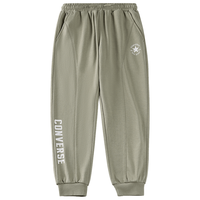 Converse 匡威童装男女童裤子运动裤秋柔软舒适儿童休闲长裤 铬绿 110 /50 【身高98-104cm】