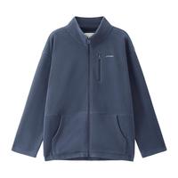 佐丹奴休闲外套女装秋冬摇粒绒刺绣宽松立领拉链夹克05375867