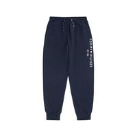 Tommy Hilfiger 汤米童装男童长裤春秋儿童舒适运动裤子 暗夜蓝 140 /60 【身高128-140cm】