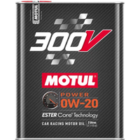 摩特(MOTUL)摩特(MOTUL)300V 7100全 汽车发动机润滑油汽机油 300V 0W-20 2L