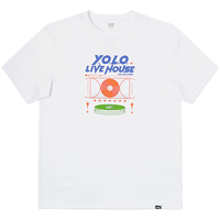 李 Lee25早春舒适版圆领Logo印花男女同款短袖T恤潮LUT0098434LE 白色（尺码偏大，拍小一码） L