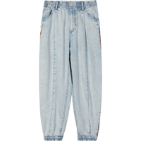 速写男装春秋牛仔裤复古水洗简约裤子男宽松束脚长裤休闲裤 995牛仔洗兰 M