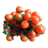 瑀火2026年柿柿如意太阳能柿子灯串过年彩灯春节防水庭院装饰氛围树灯 【插电款】10米36个柿子