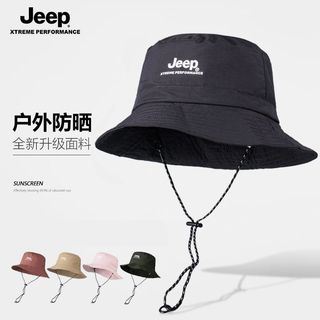 JEEP渔夫帽帽子防晒太阳帽夏季户外透气遮阳帽钓鱼登山紫外线