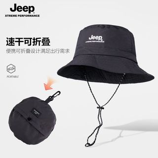JEEP渔夫帽帽子防晒太阳帽夏季户外透气遮阳帽钓鱼登山紫外线