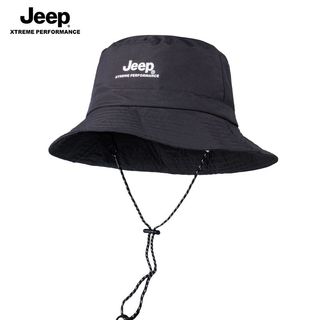 JEEP渔夫帽帽子防晒太阳帽夏季户外透气遮阳帽钓鱼登山紫外线