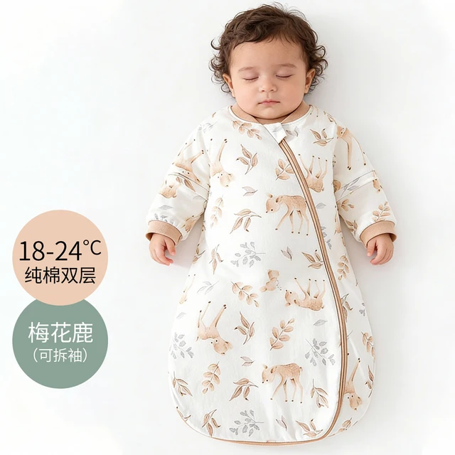 ergobag二狗婴儿睡袋一体式儿童宝宝幼儿防踢被春秋冬款四季通用