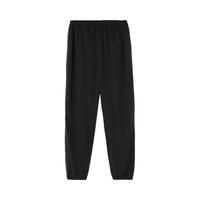 李宁 LI-NING童装儿童裤子男女小大童春夏款速干束脚运动裤长裤YYKV171 黑色-1 140