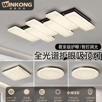 维港照明 意式极简钢琴键吸顶灯
