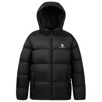 骆驼羽绒服火山1.0短款连帽保暖面包服男士冬装外套2025