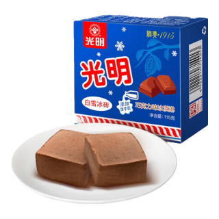  Guang Ming Pai/光明牌 奶香融合可可风味 冰淇淋套装  巧克力味115g*12盒
