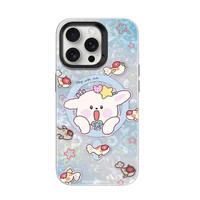 邦克仕 Benks 线条小狗联名 iPhone 17 Pro Max 磁吸手机壳 液态硅胶 幸运锦鲤