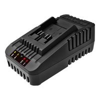 WORX 威克士 20V锂电绿色电池充电器WA3924通用威克士20V绿色锂电电动工具平台 多机共享