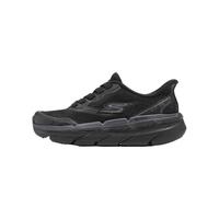 Skechers斯凯奇云驰闪穿跑鞋男童轻盈舒适透气一脚蹬休闲运动鞋405298L 全黑色/BBK