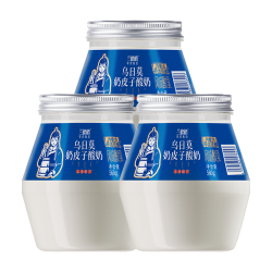 兰格格 草原酸奶 乌日莫奶皮子酸奶560g*3  产地乌兰察布源头直发