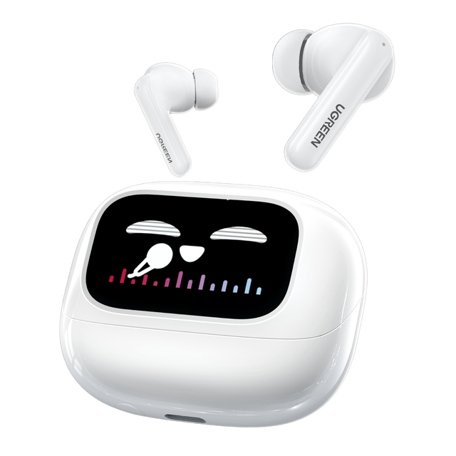 绿联 T6 Magic 入耳式真无线触屏降噪蓝牙耳机 白色