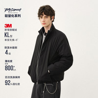 714STREET 3M新雪丽 男士轻量三防高蓬棉服 521722