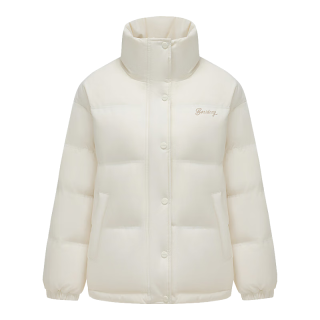 波司登 羽绒服女短款立领保暖防风甜美加厚冬外套B40145284 170/92A