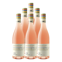 尖叫的小猪 桃红葡萄酒 750ml*6整箱装 原装进口